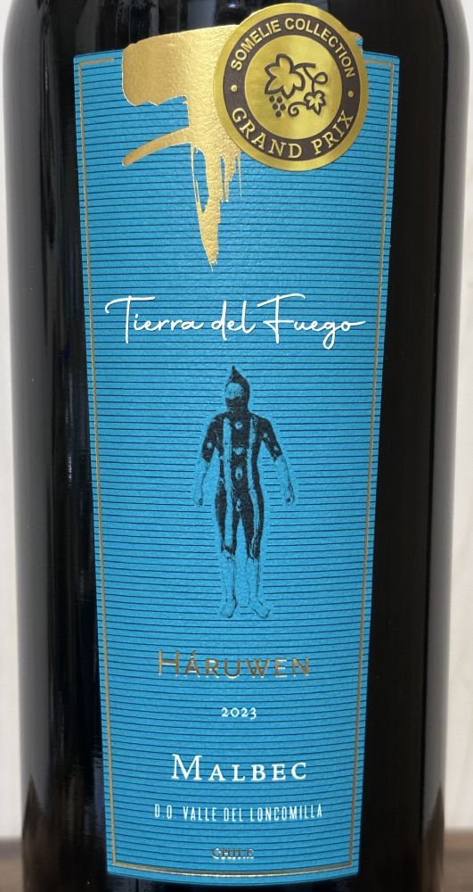Vitivinicola Cremaschi Barriga S.A. Tierra del Fuego Háruwen Malbec Loncomillo Valey 2023, Основная, #10001