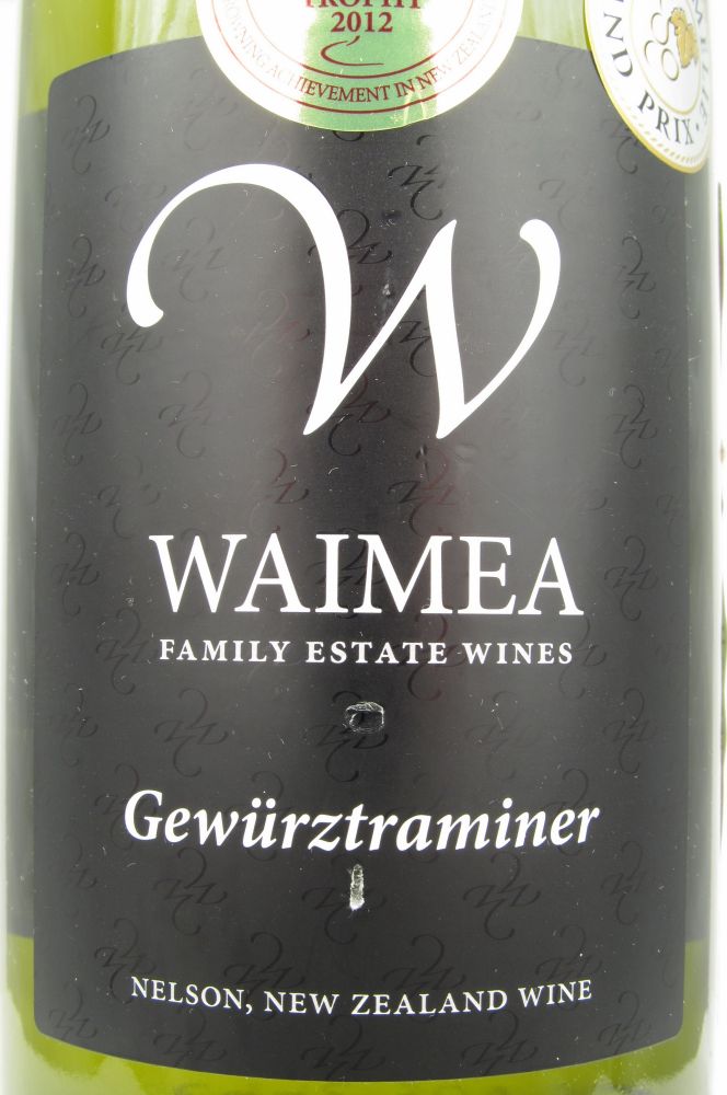 Waimea Estates (Nelson) Ltd Gewürztraminer Nelson 2011, Лицевая, #1065