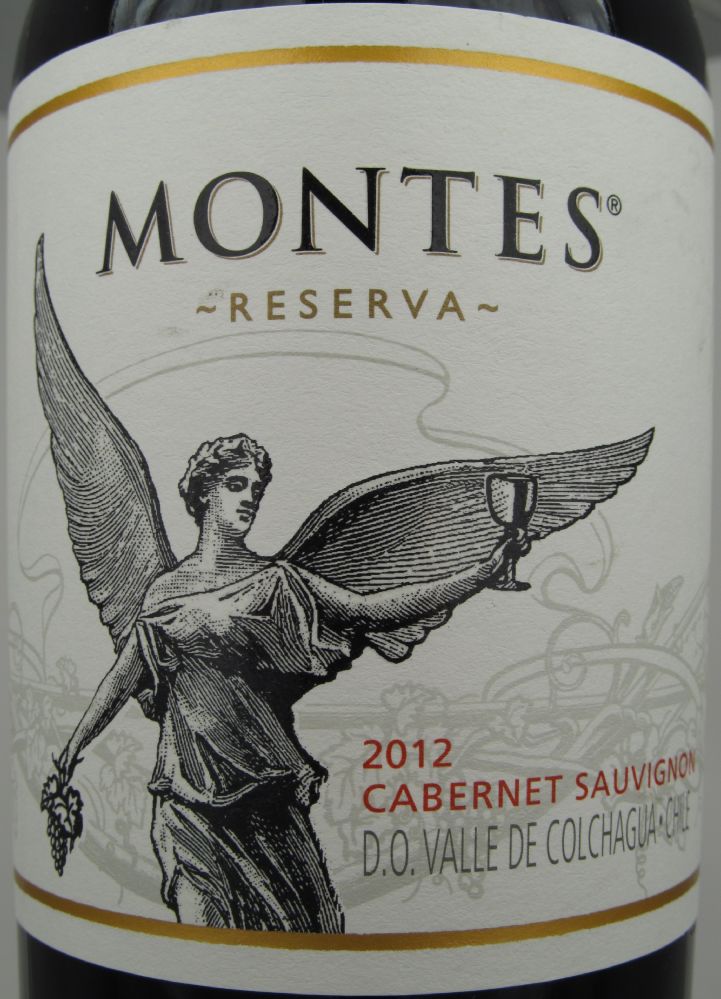 Montes S.A. Reserva Cabernet Sauvignon 2012, Основная, #1068