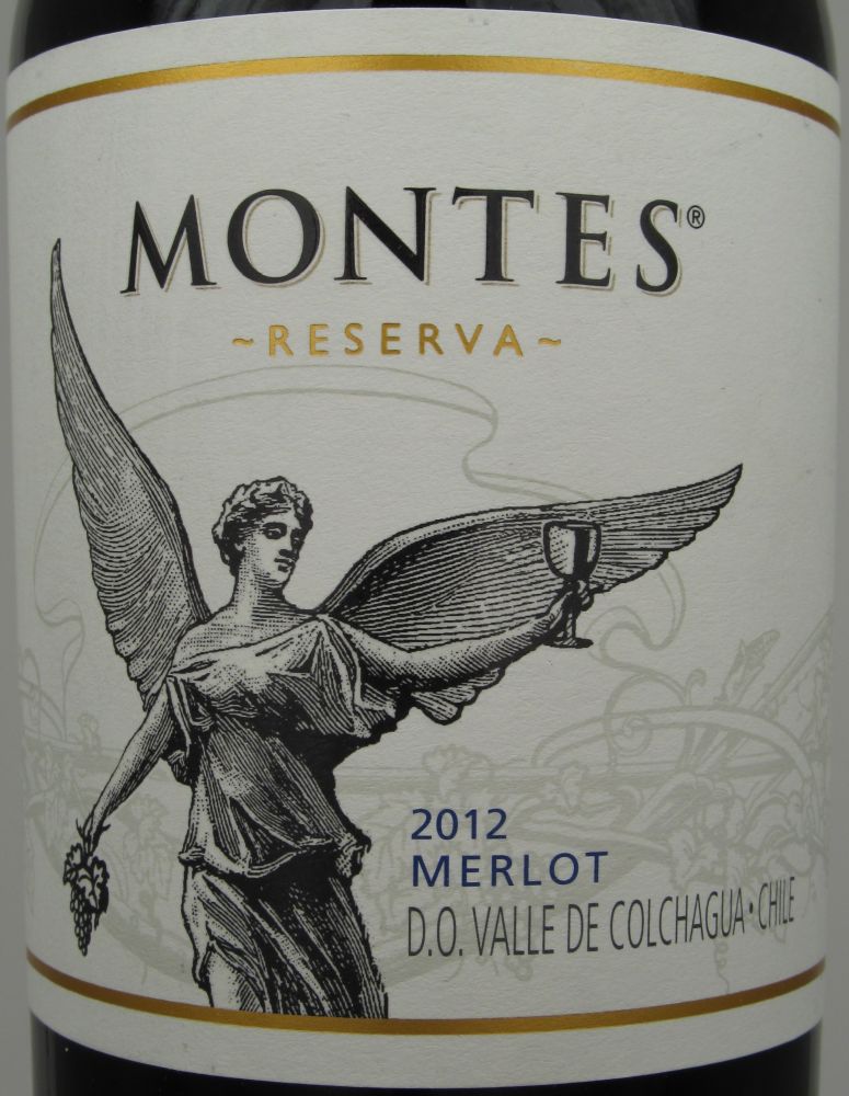 Montes S.A. Reserva Merlot D.O. Colchagua Valley 2012, Основная, #1150