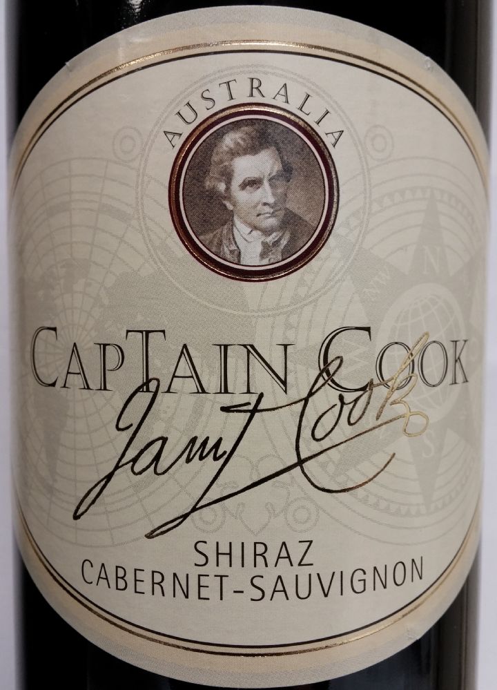 Weinkellerei Einig-Zenzen GmbH & Co KG Captain Cook Shiraz Cabernet Sauvignon 2012, Лицевая, #1176