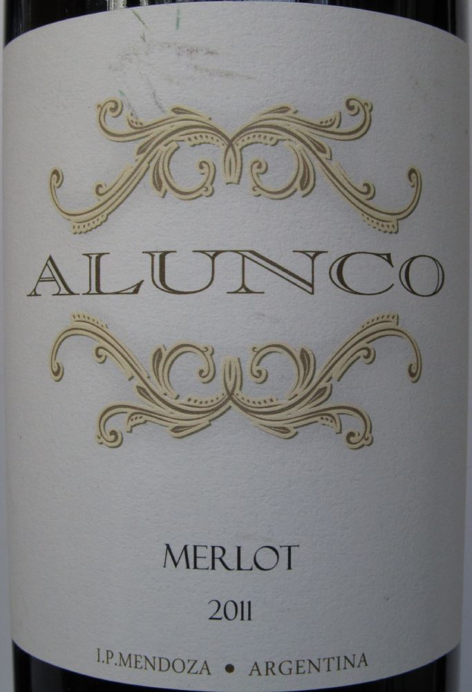 Los Haroldos S.A. ALUNCO Merlot 2011, Лицевая, #1236