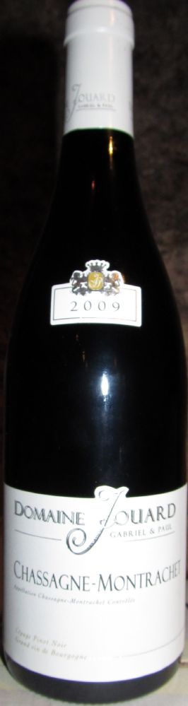 Domaine Jouard Gabriel et Paul Chassagne-Montrachet AOC/AOP 2009, Лицевая, #1343