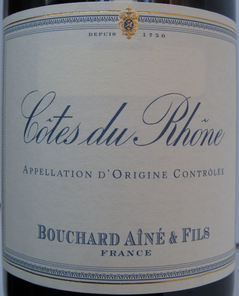 Bouchard Aîné et Fils Côtes du Rhône AOC/AOP 2011, Основная, #1400