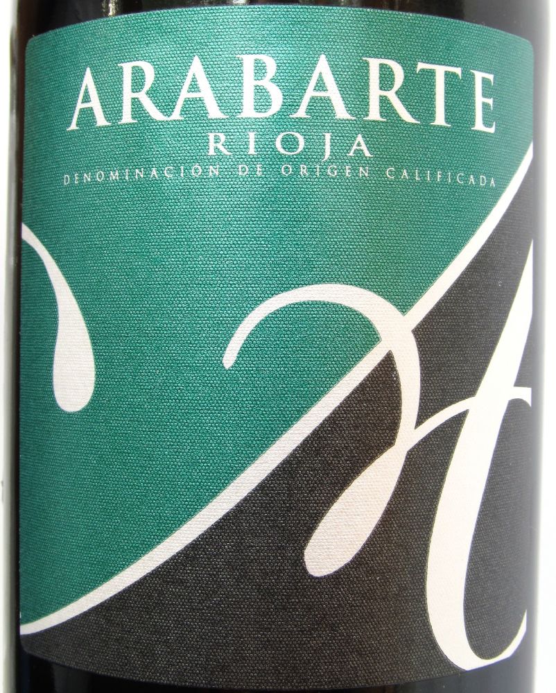 Arabarte S.L. Tinto Joven DOCa Rioja 2012, Лицевая, #1402