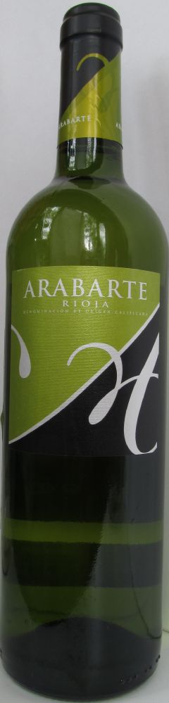 Arabarte S.L. Blanco DOCa Rioja 2012, Лицевая, #1449