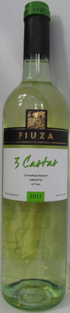 Fiuza & Bright Soc. Viti. Lda 3 Castas Chardonnay Arinto Vital Vinho Regional Tejo 2013, Лицевая, #1472