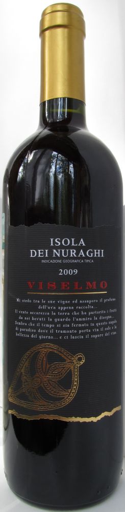 Azienda Vitivinicola Tenute Sella & Mosca S.r.l. VISELMO Isola dei Nuraghi IGT 2009, Лицевая, #1535