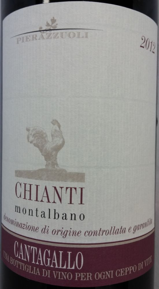 Tenuta Cantagallo e Le Farnete di Dario Pierazzuoli & C. s.a.a.s. Chianti Montalbano DOCG 2012, Основная, #1565