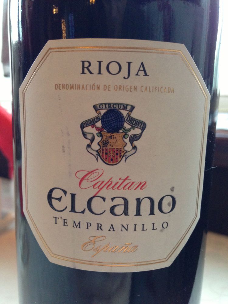 Hacienda y Viñedos Marqués del Atrio S.L. Capitan Elcano Tempranillo DOCa Rioja 2011, Лицевая, #1576