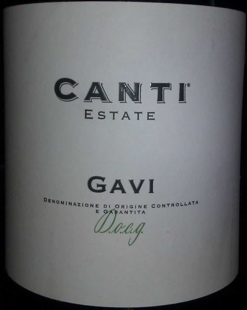 Canti Family S.p.A. Gavi DOCG 2013, Лицевая, #1596