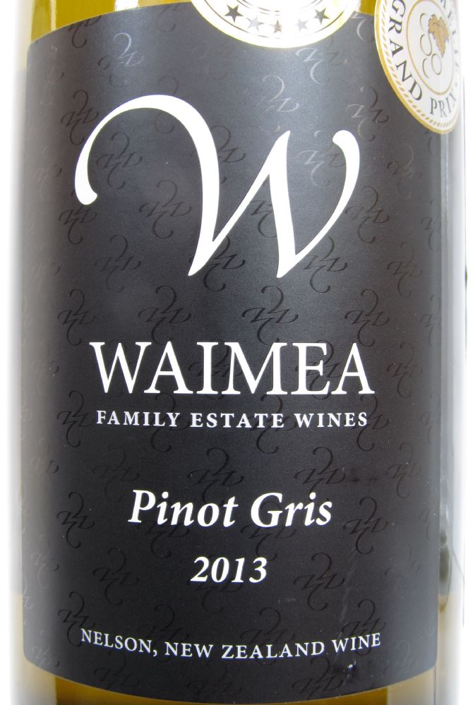Waimea Estates (Nelson) Ltd Pinot Gris Nelson 2013, Основная, #1617