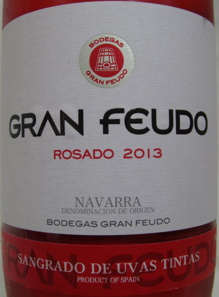 Bodegas Gran Feudo S.L. Rosado DO Navarra 2013, Основная, #1655