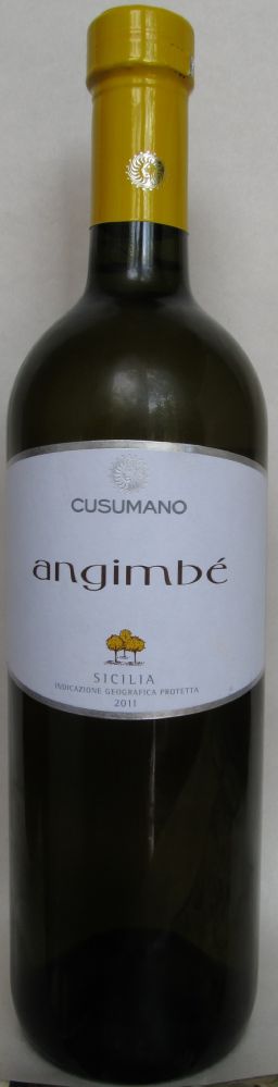 Cusumano S.R.L. Societa Agricola Angimbé Sicilia IGT 2011, Лицевая, #166