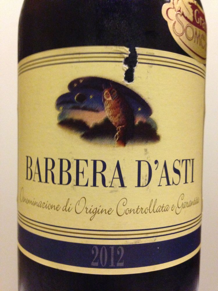 Cantina del Coppiere Barbera d'Asti DOCG 2012, Лицевая, #1723