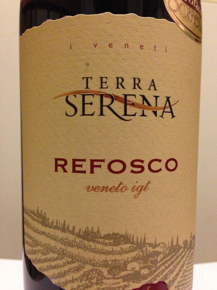 Vinicola Serena S.r.l. Terra Serena Refosco Veneto IGT 2013, Лицевая, #1735