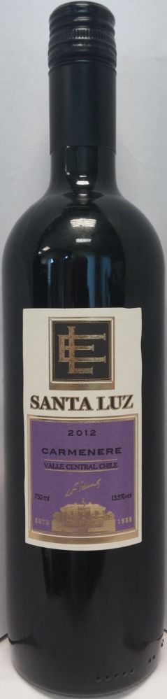 Viña Luis Felipe Edwards SANTA LUZ Carménère 2012, Лицевая, #1773
