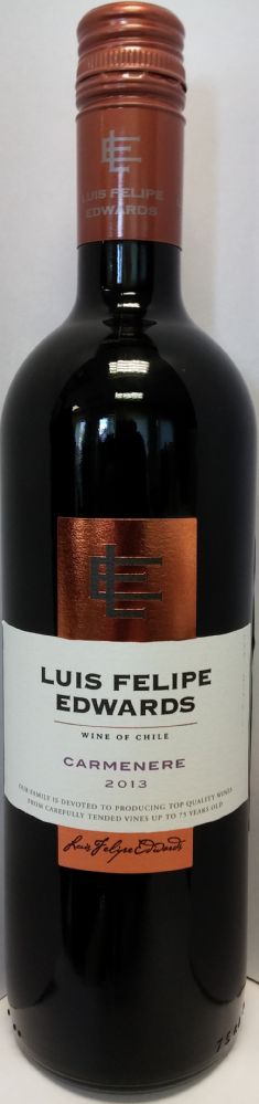 Viña Luis Felipe Edwards PUPILLA Carménère 2013, Лицевая, #1780