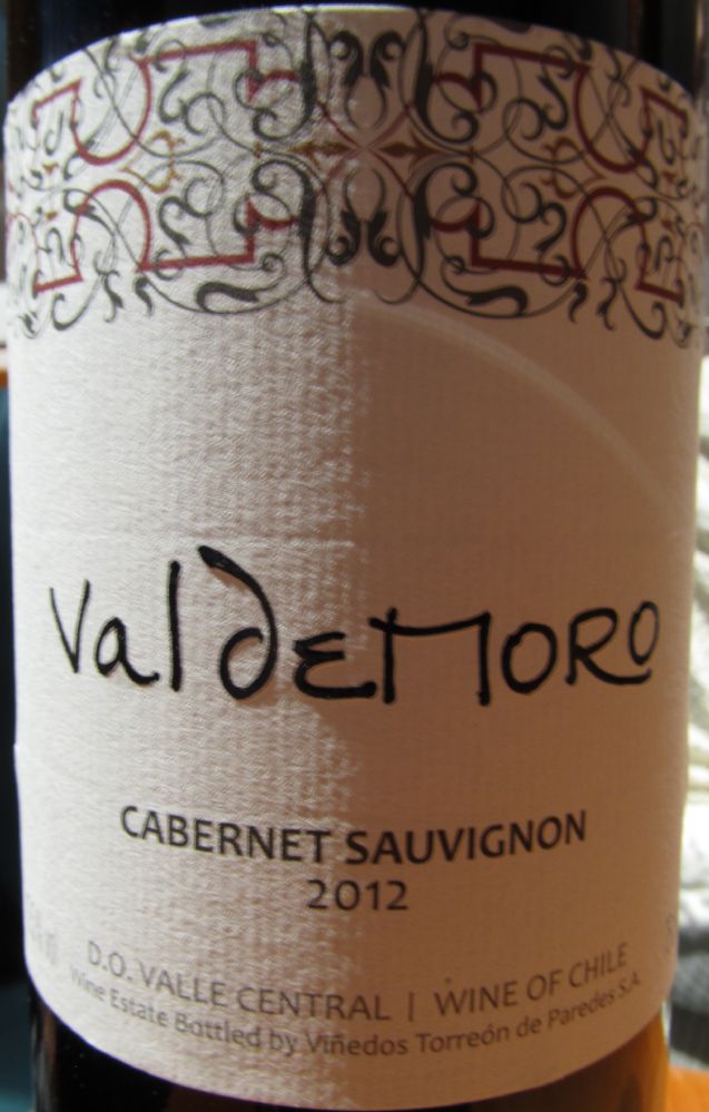 Viñedos Torreón de Paredes S.A.  Valdemoro Cabernet Sauvignon 2012, Основная, #1808