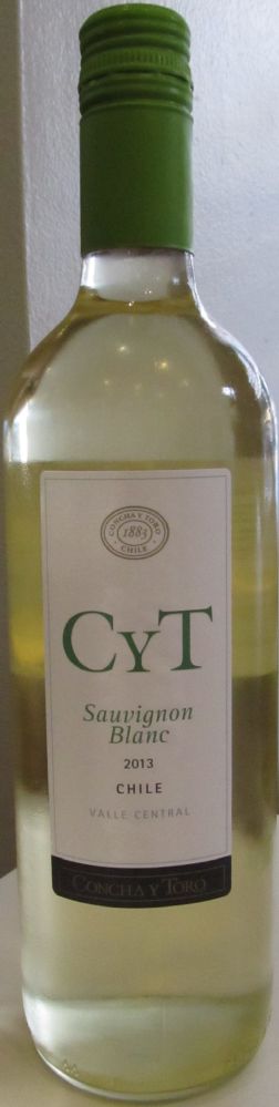 Viña Concha y Toro S.A. CyT Sauvignon Blanc 2013, Лицевая, #1811