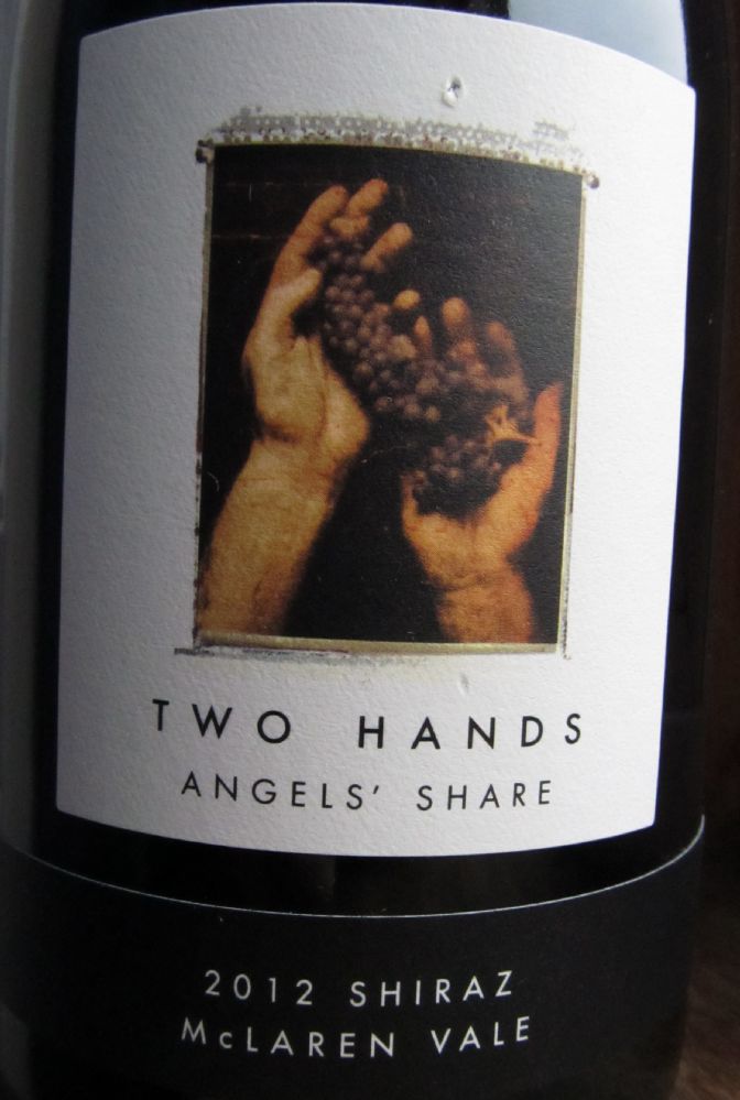 Two Hands Wines (Pty) Ltd ANGELS' SHARE Shiraz McLaren Vale 2012, Основная, #1821