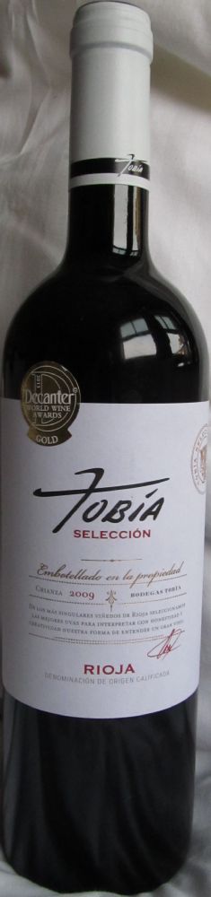 Bodegas Tobía S.L. CELECCIÓN Crianza DOCa Rioja 2009, Лицевая, #1853