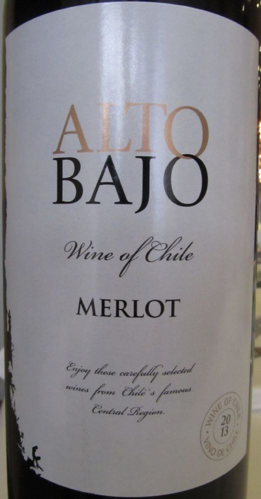 V.M.S.p.A. ALTO BAJO Merlot 2013, Основная, #1885