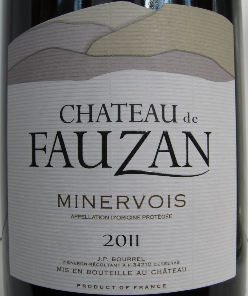 SCEA Chateau de Fauzan Minervois AOC/AOP 2011, Основная, #1896