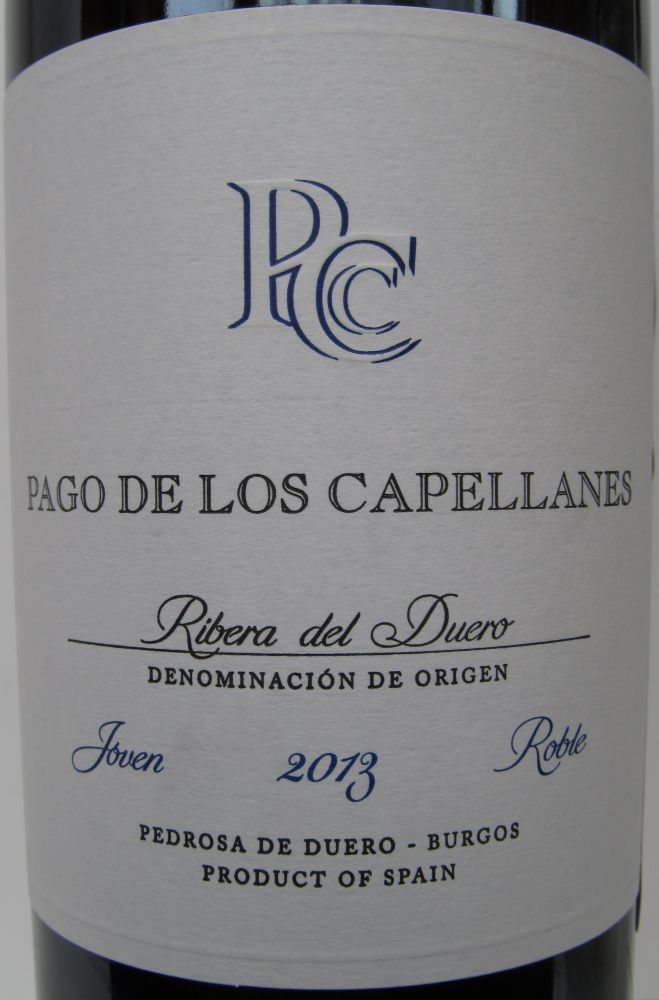 Pago de los Capellanes S.A. Joven Roble DO Ribera del Duero 2013, Основная, #1904