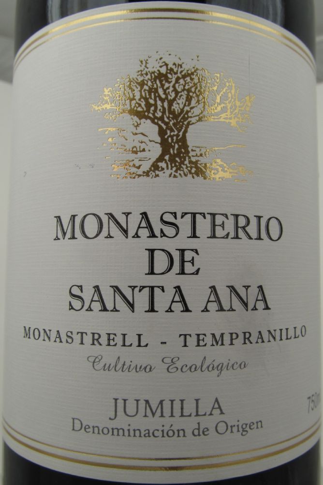 Bodegas y Viñedos Casa de la Ermita S.L. Monasterio de Santa Ana Monastrell Tempranillo DO Jumilla 2013, Основная, #1982