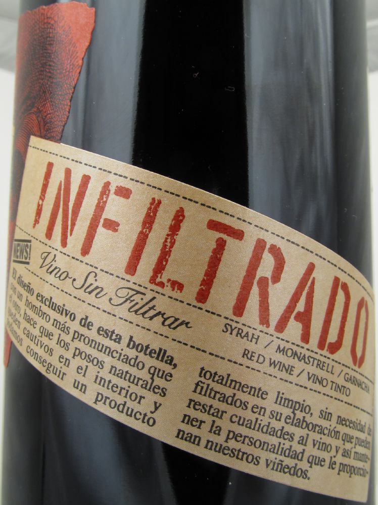 Explotaciones Agricolas Carche S.L. INFILTRADO Syrah Garnacha Monastrell DO Jumilla 2013, Основная, #1998