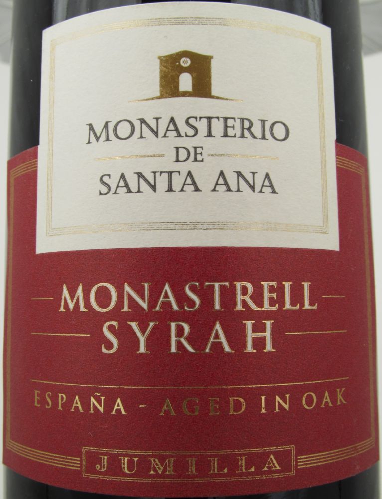 Bodegas y Viñedos Casa de la Ermita S.L. Monasterio de Santa Ana Monastrell Syrah DO Jumilla 2013, Основная, #2011