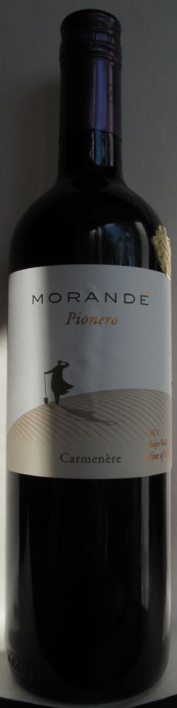 Viña Morandé S.A. Pionero Carménère 2011, Лицевая, #203