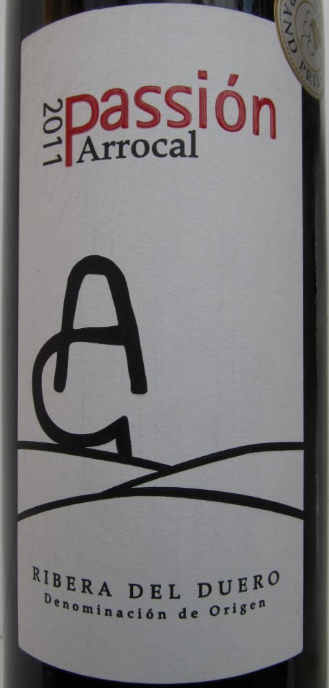 Bodegas Arrocal S.L. Passión DO Ribera del Duero 2011, Основная, #2129