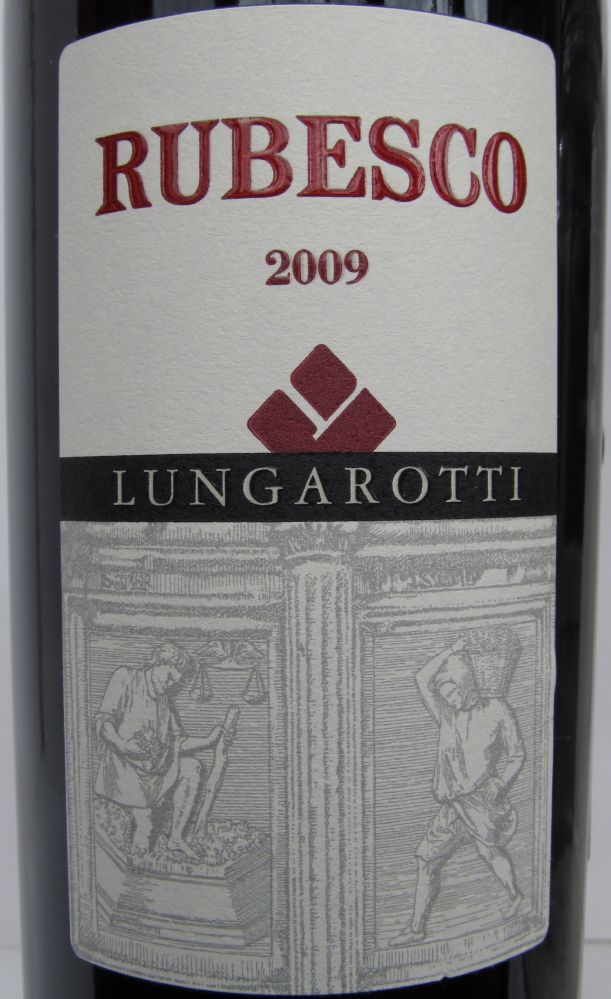 Cantine Giorgio Lungarotti S.r.L. RUBESCO Rosso di Torgiano DOC 2009, Основная, #2167