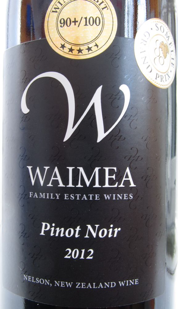 Waimea Estates (Nelson) Ltd Pinot Noir Nelson 2012, Основная, #2186