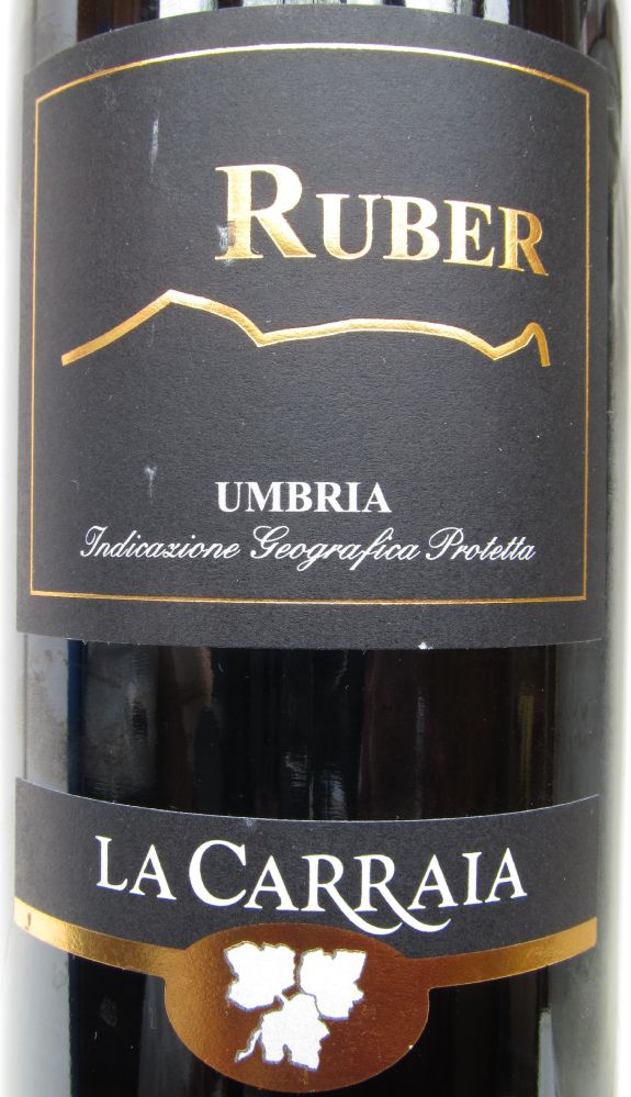 La Carraia S.R.L. Ruber Umbria IGT 2013, Основная, #2202