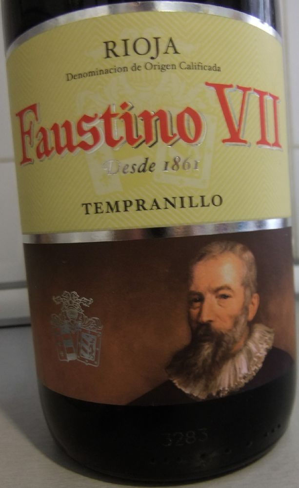 Bodegas Faustino S.L. Faustino VII Tempranillo DOCa Rioja БГ, Основная, #2291