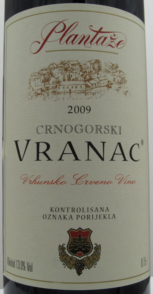 13. jul - Plantaže a.d. Crnogorski Vranac 2009, Основная, #231