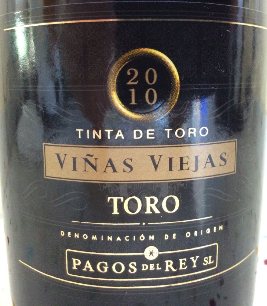 Pagos del Rey S.L. Gran Bajoz Viñas Viejas Tinta de Toro DO Toro 2010, Основная, #2355