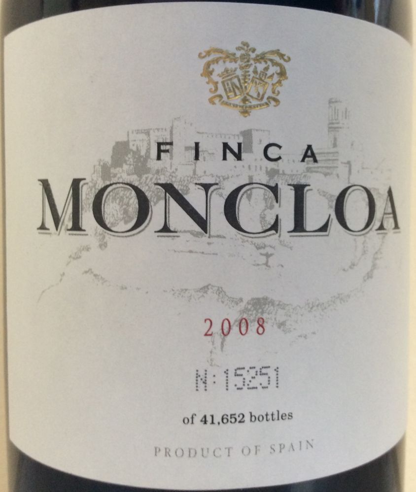 González Byass S.A. Finca Moncloa IGP Cádiz 2008, Основная, #2371