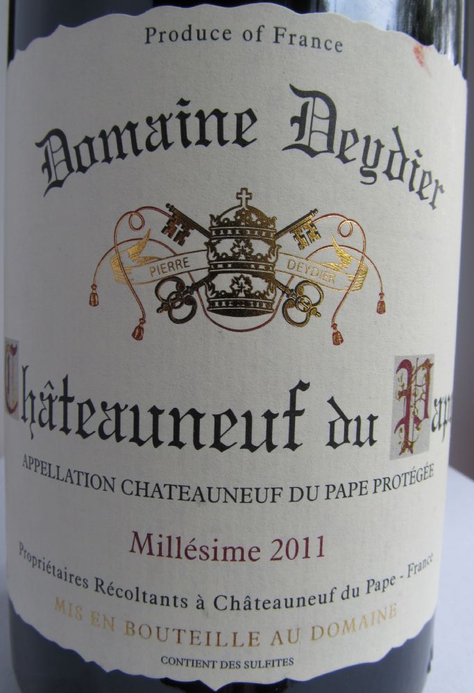 Domaine Deydier Châteauneuf-du-Pape AOC/AOP 2011, Основная, #2465