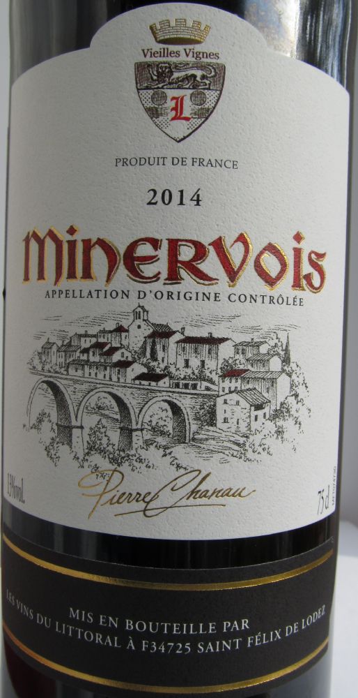Les Vins du Littoral Minervois AOC/AOP 2014, Основная, #2513