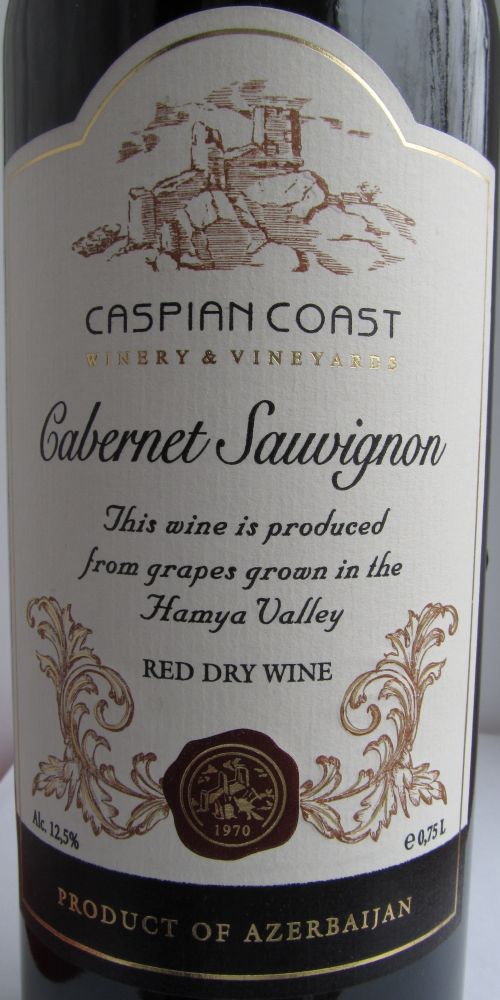 Caspian Coast Winery & Vineyards LLC Cabernet Sauvignon БГ, Основная, #2610