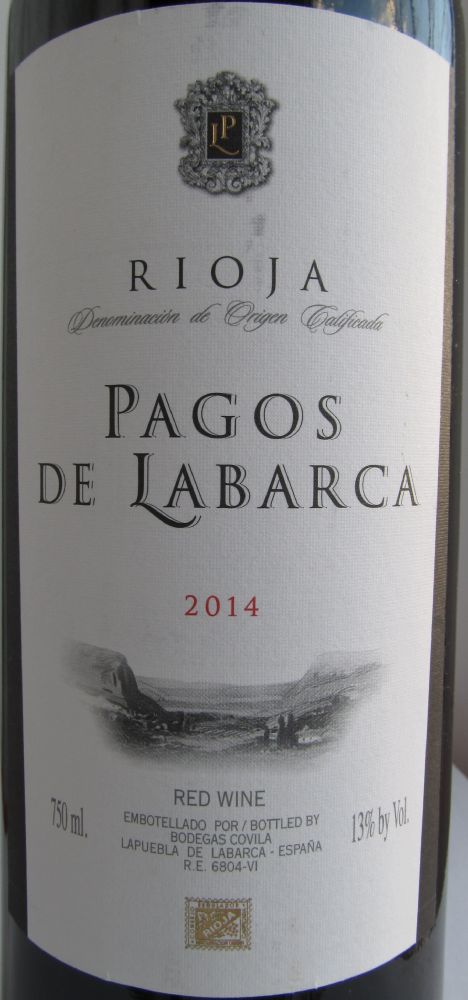 Bodegas Covila Pagos de Labarca DOCa Rioja 2014, Основная, #2619