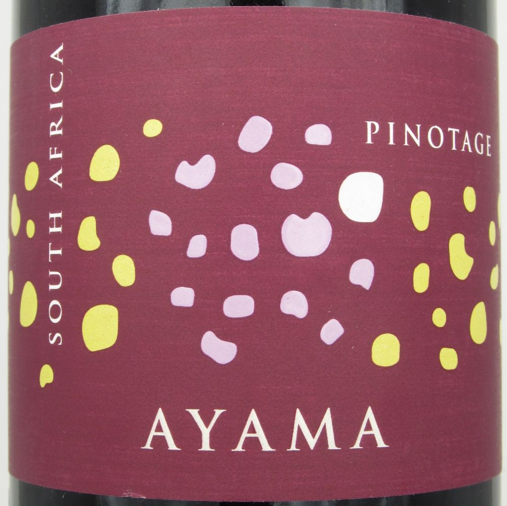 SLENT FARMS (Pty) Ltd AYAMA Pinotage 2012, Лицевая, #263