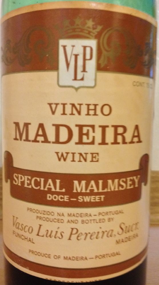 Vasco Luis Pereira Special Malmsey DOP Madeira 1973, Основная, #2631