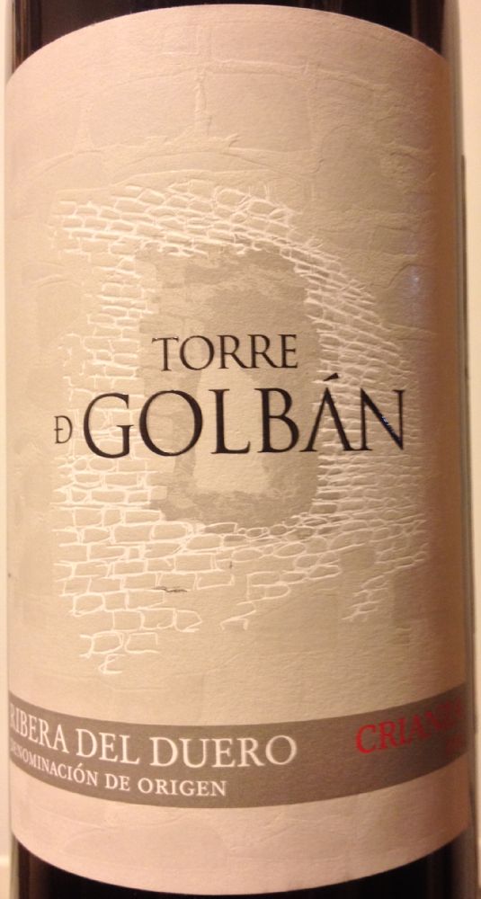 Bodega Atalayas de Golbán Torre de Golbán Crianza DO Ribera del Duero 2012, Основная, #2648