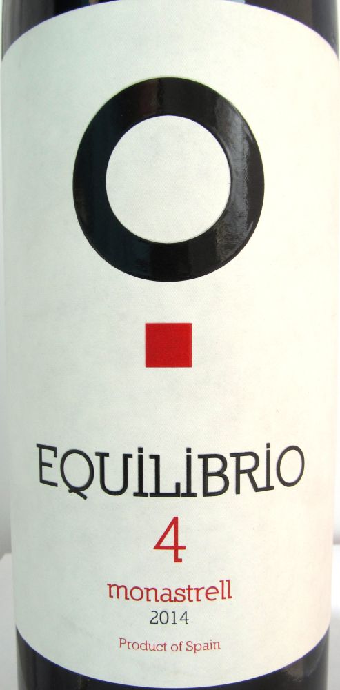 Vinos Sierra Norte S.L. EQUILIBRIO 4 Monastrell DO Jumilla 2014, Основная, #2664