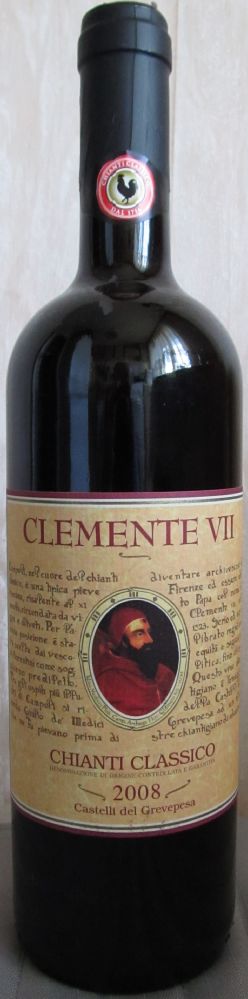 Castelli del Grevepesa ScA CLEMENTE VII Chianti Classico DOCG 2008, Основная, #28